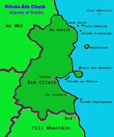 Map of Dublin Islands