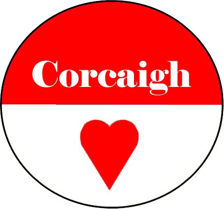 Cork county button disk colour