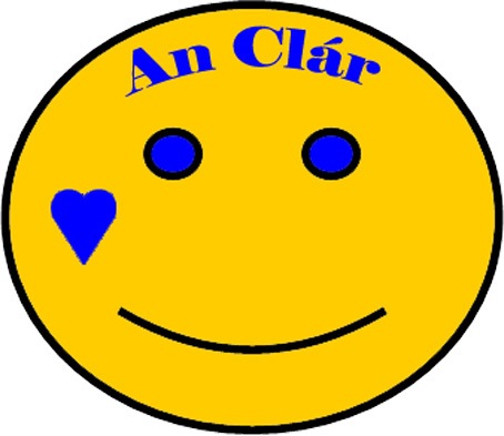 Clare county smiles button