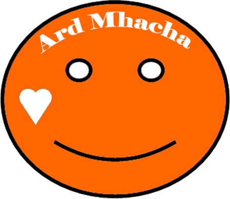 Armagh county smiles button
