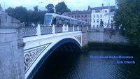 Sean Hueston bridge Dublin city Ireland