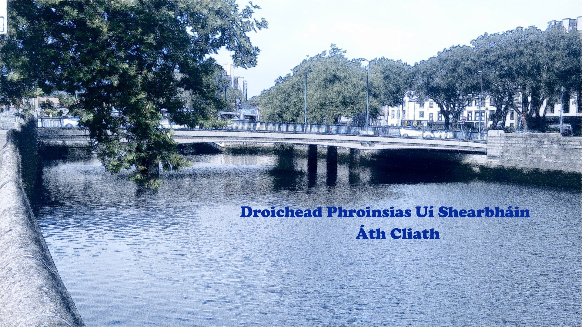 Frank Sherwin bridge Dublin Ireland