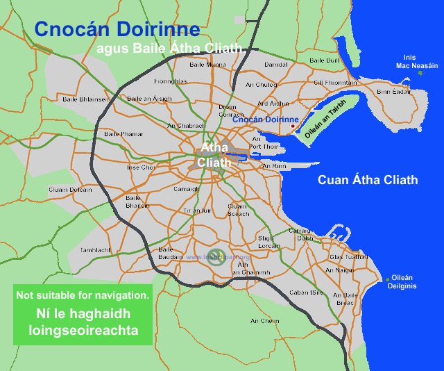 Map of Dollymount, Dublin city, Dublin.