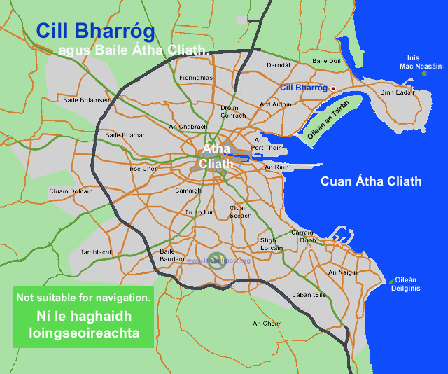 Map of Kilbarrack, Dublin 5.