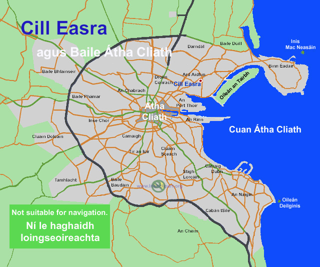 Map of Killester Dublin.