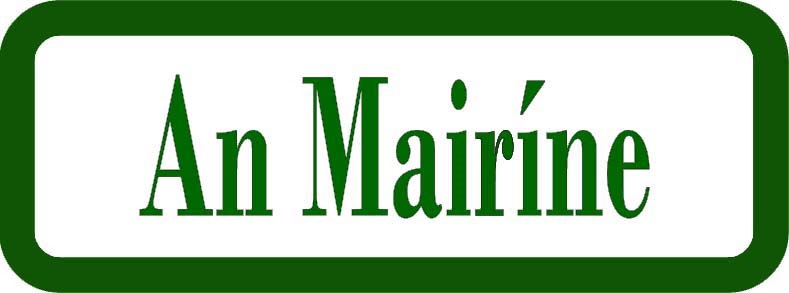 Marino Dublin road sign image Ireland