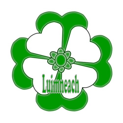 Limerick county flower badge with county colours.