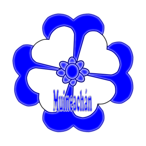 Monaghan county flower with county colours.