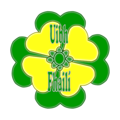 Offaly county flower with county colours.