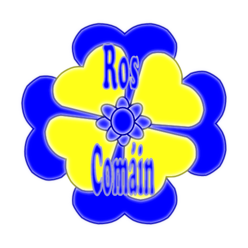 Roscommon county flower with county colours.