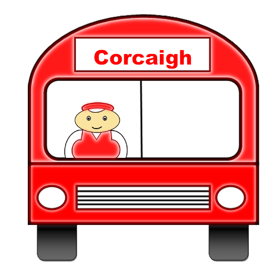 Cork county bus with Cork county colours.