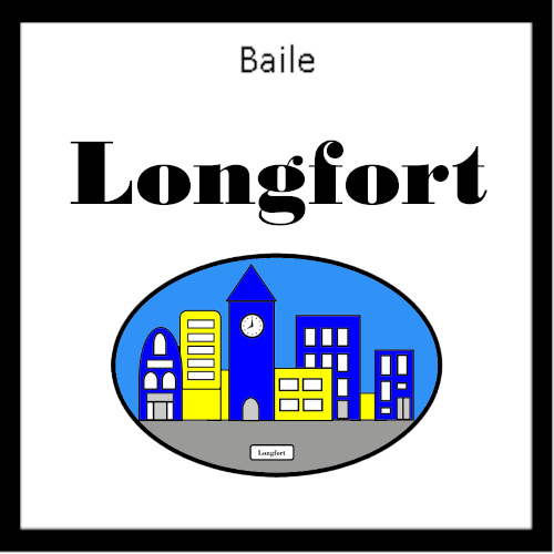 Longford county town sign.