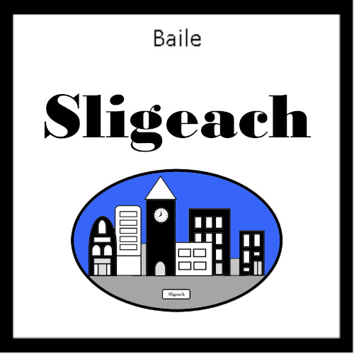 Sligo county town sign.
