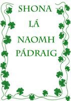 Saint Patricks day poster image 1a