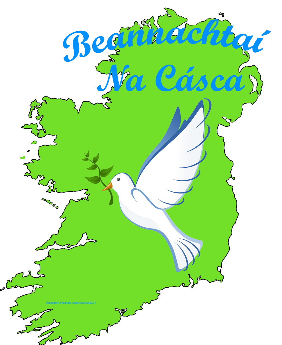Ireland map Easter religious 