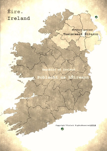 Map of Ireland parch 1